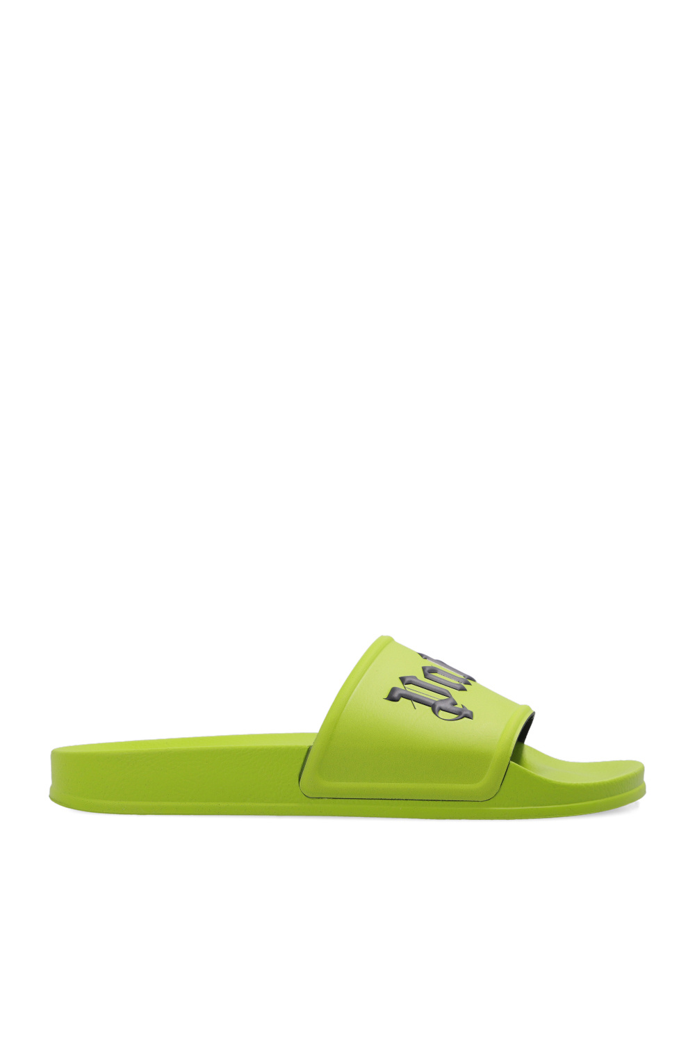 Green Slides with logo Palm Angels Vitkac Germany